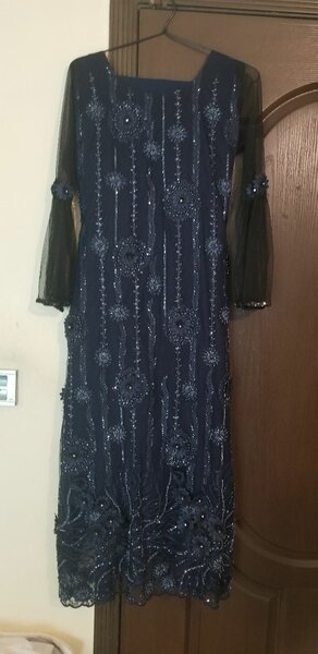 Navy blue dress
