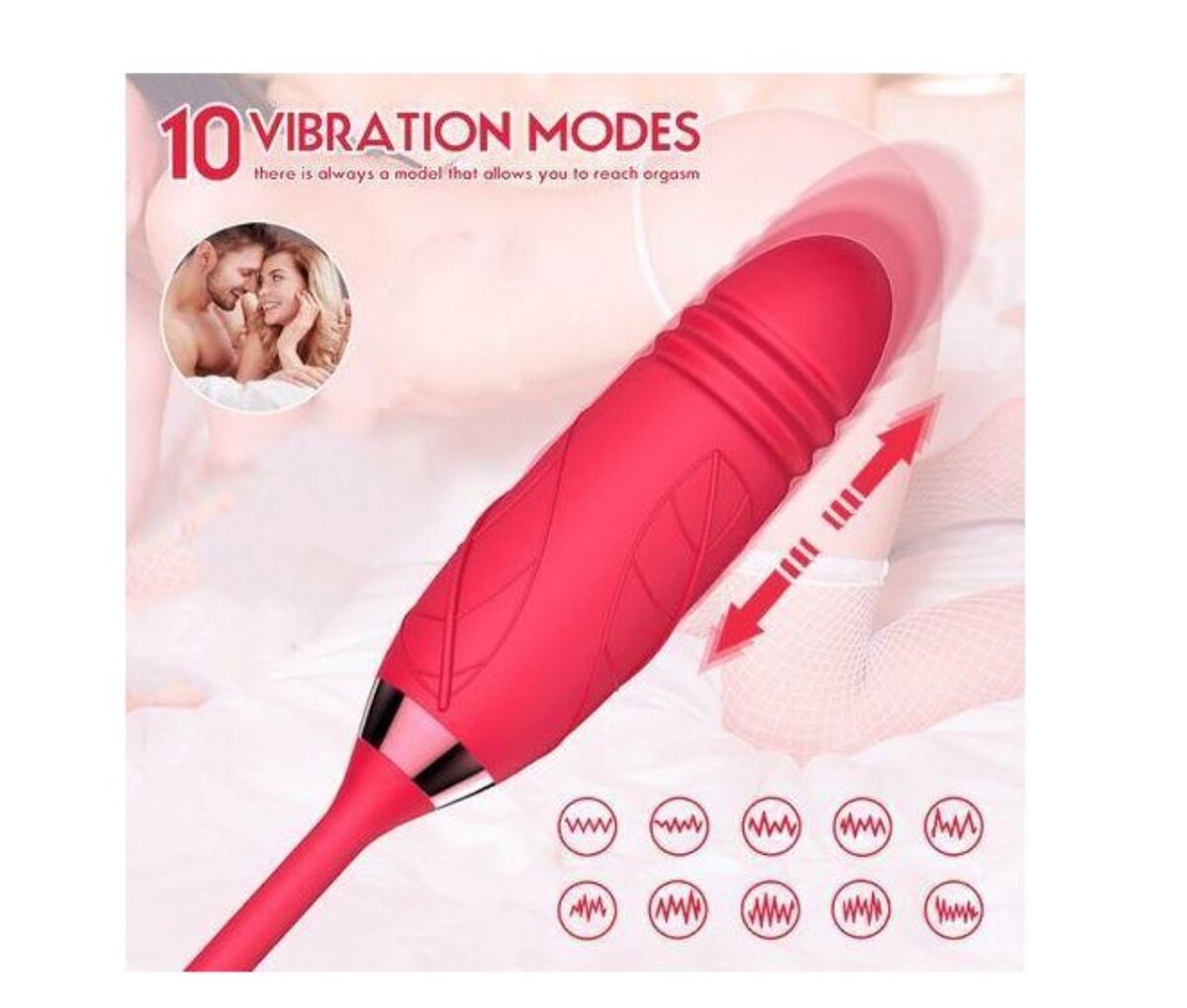 Stimulateur Vibrant 10 Modes