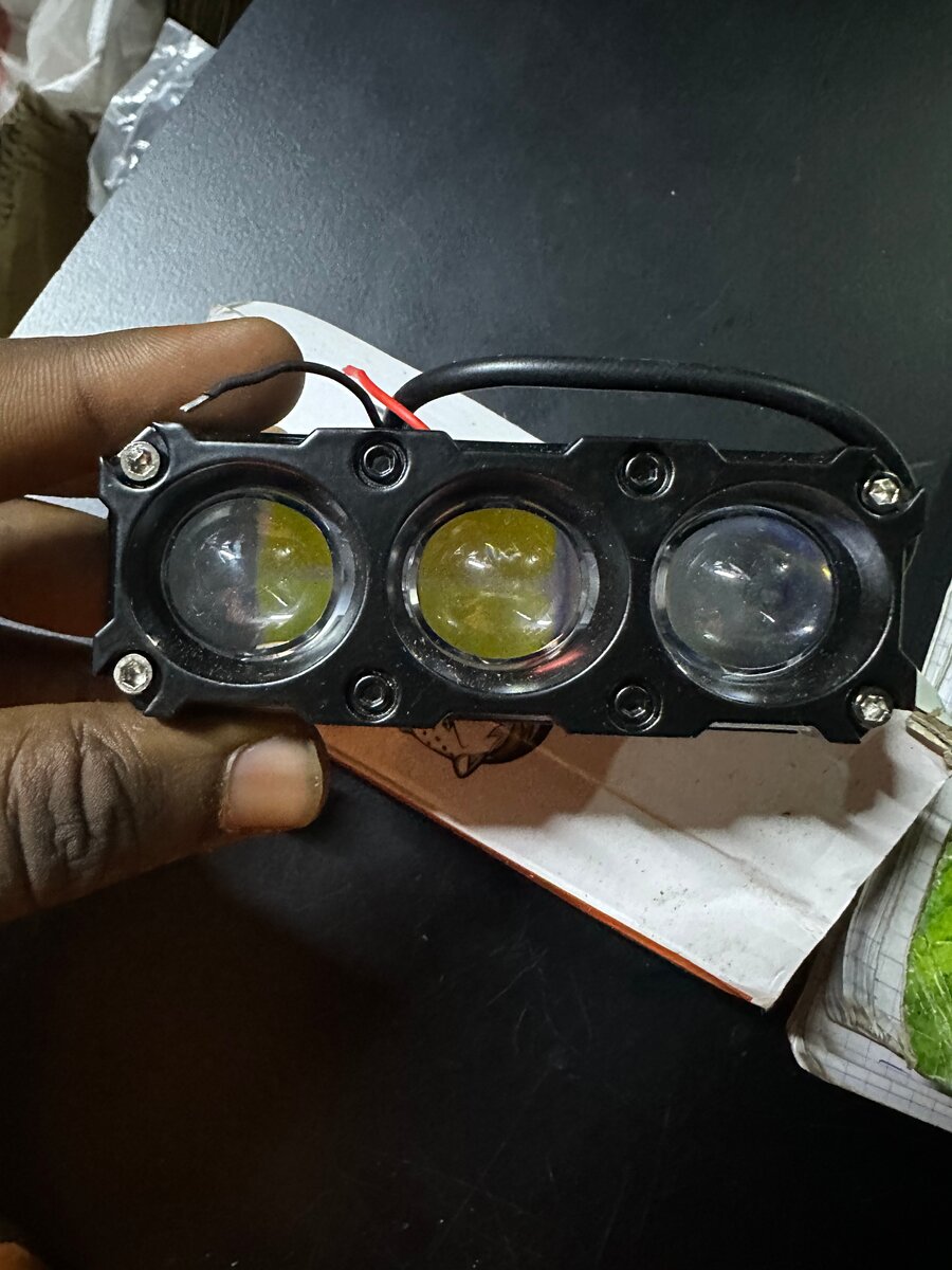 Antibrouillards jaune blanc