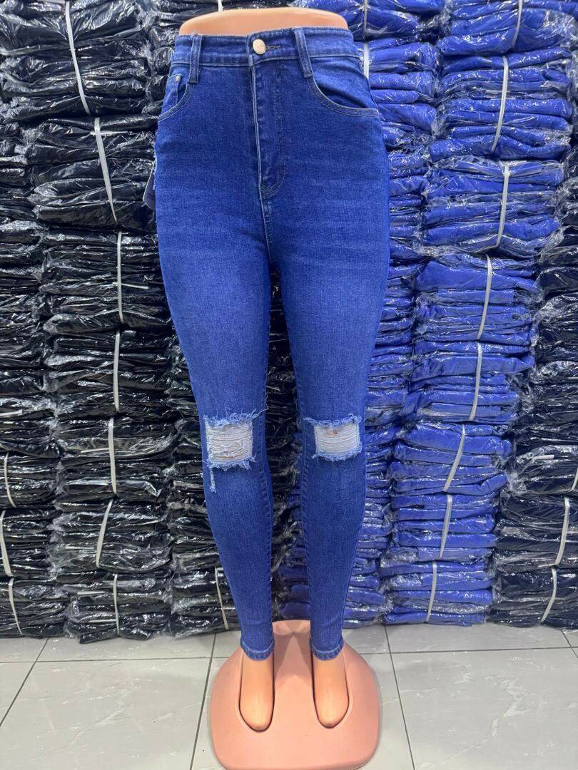 Jeans skinny déchirés