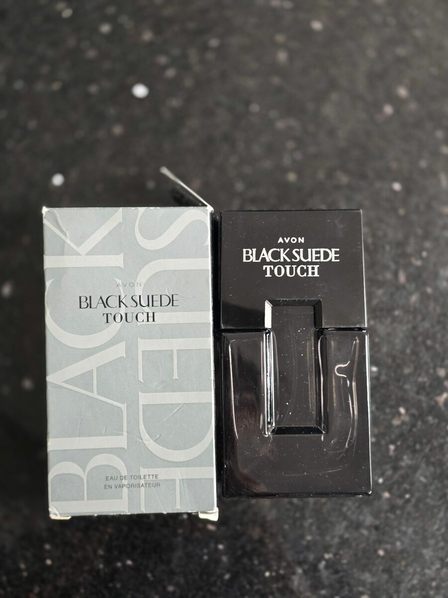Black suede touch