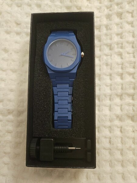 Montre Bleu Élégante Homme