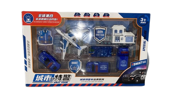 Ensemble de jeux véhicule SWAT