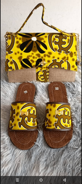 Set sac et sandales ethniques