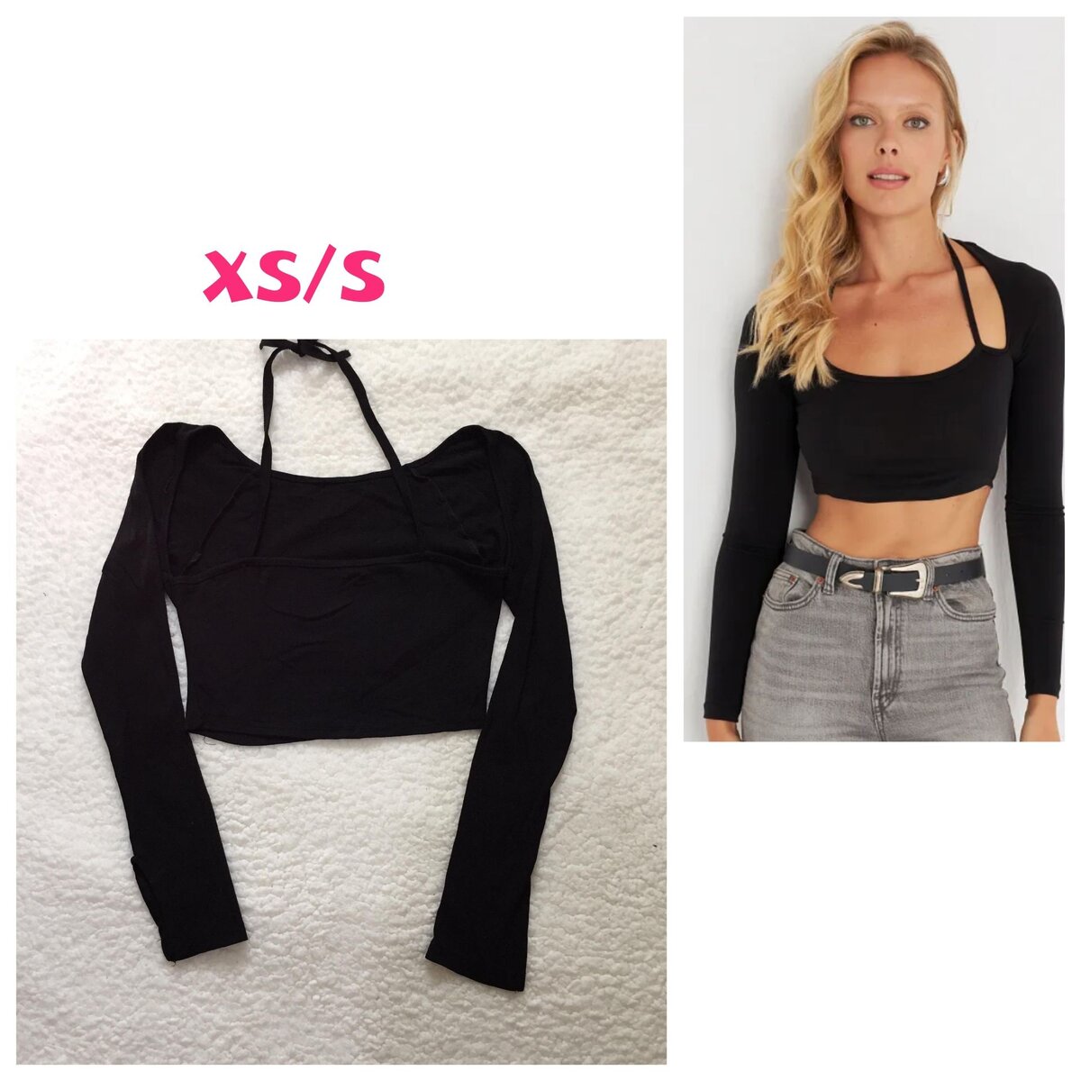 Salaula crop tops and tops