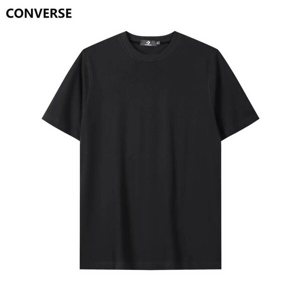Black Converse Plain T-shirts