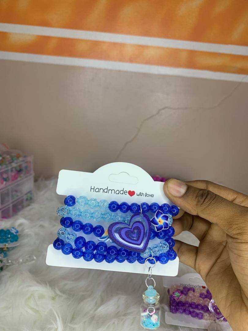 Bracelet en Perles Colorées