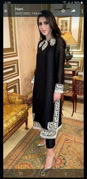 Black shirt embroidery