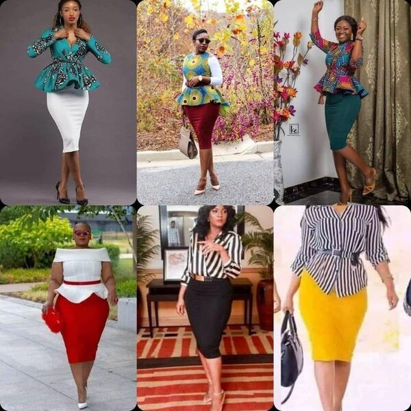 Jupe crayon élégante