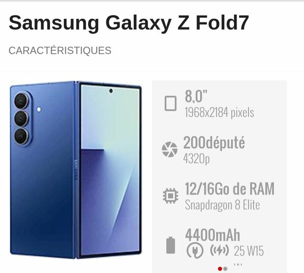 Samsung Galaxy Z Fold7