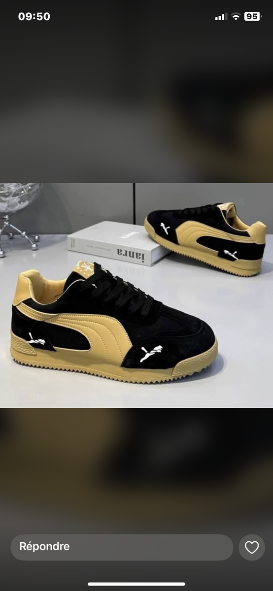 Sneakers tendance multicolores