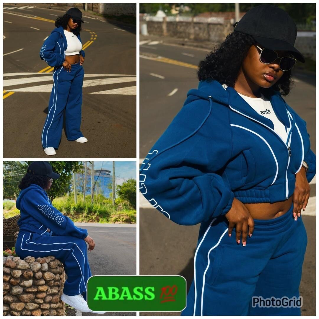 Ensemble de Jogging Bleu