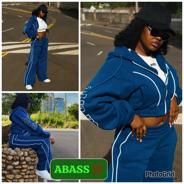 Ensemble de Jogging Bleu