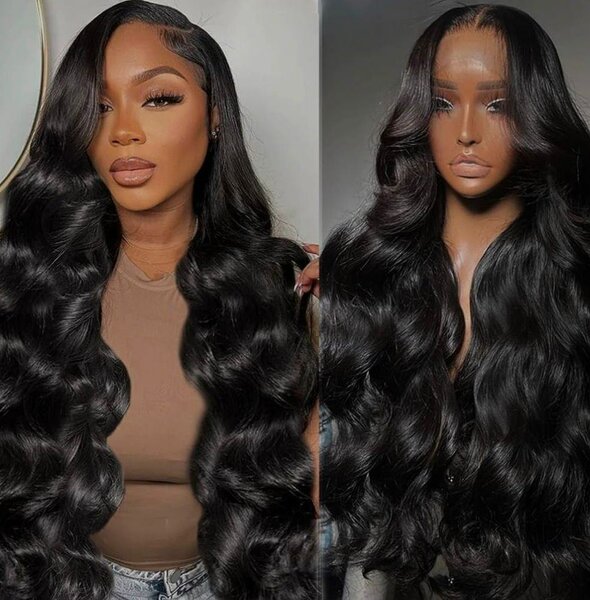 Perruque body wave long 32