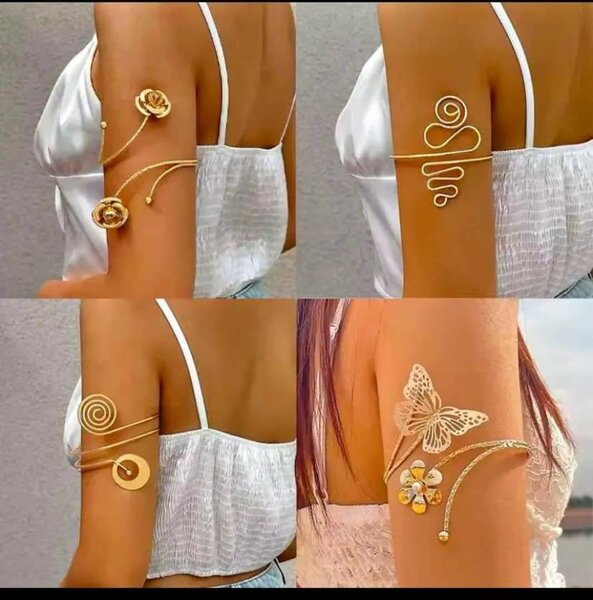 Bracelet de bras spirale chic