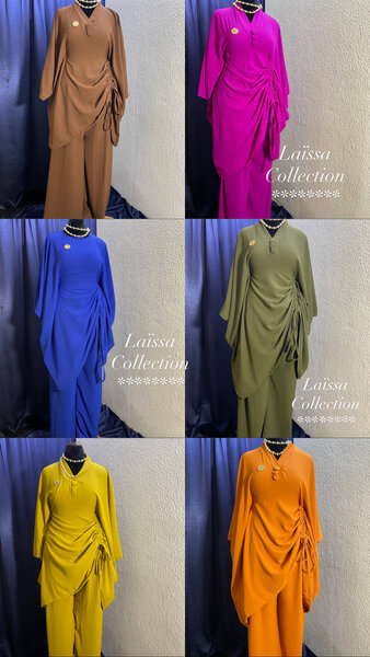 Robe élégante drapée