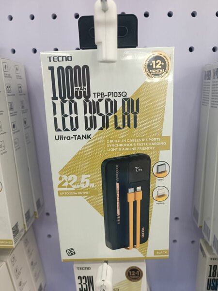 Powerbank Ultra-TANK TECNO 10000mAh