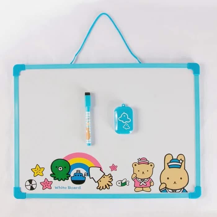 Tableau blanc magnétique coloré