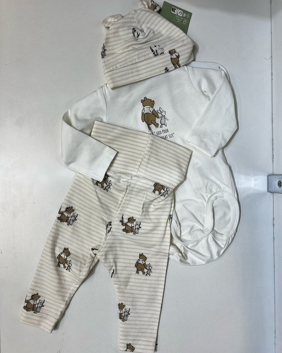 тройки для новорождённых от бренда H&M