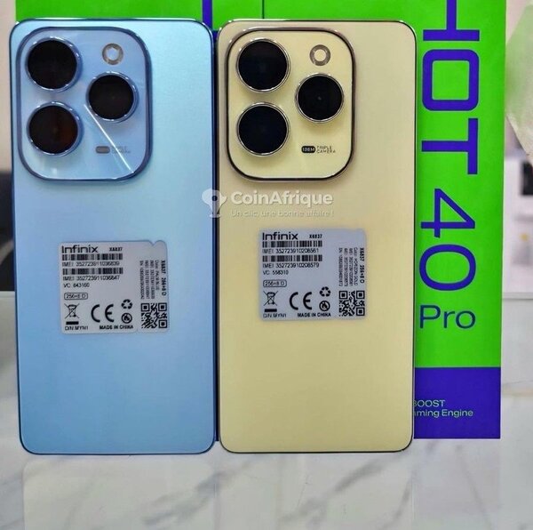 Infinix Hote40 pro 256 giga 16 giga de ram