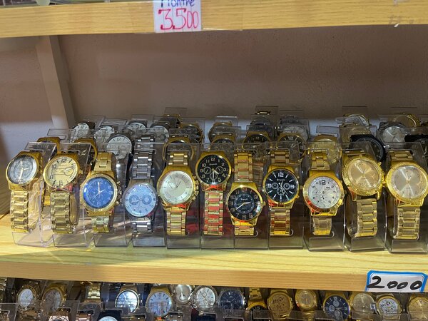 Montres élégantes en métal