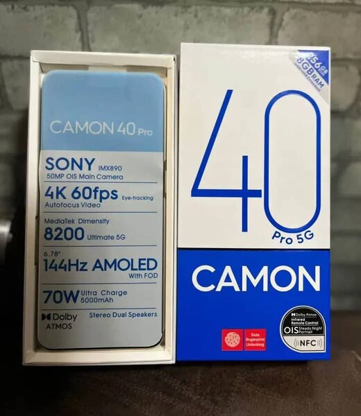 Smartphone Camon 40 Pro 5G