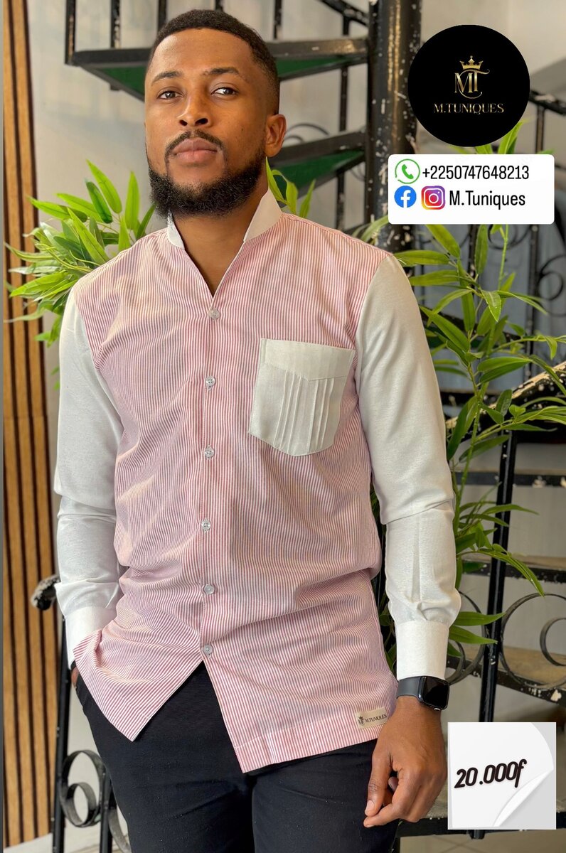 Chemise élégante pour homme