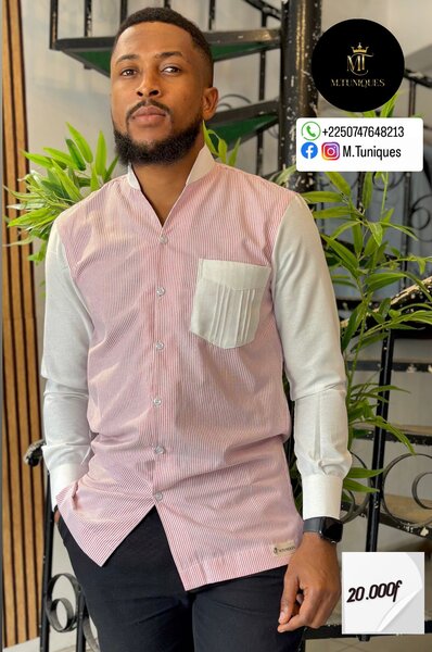 Chemise élégante pour homme