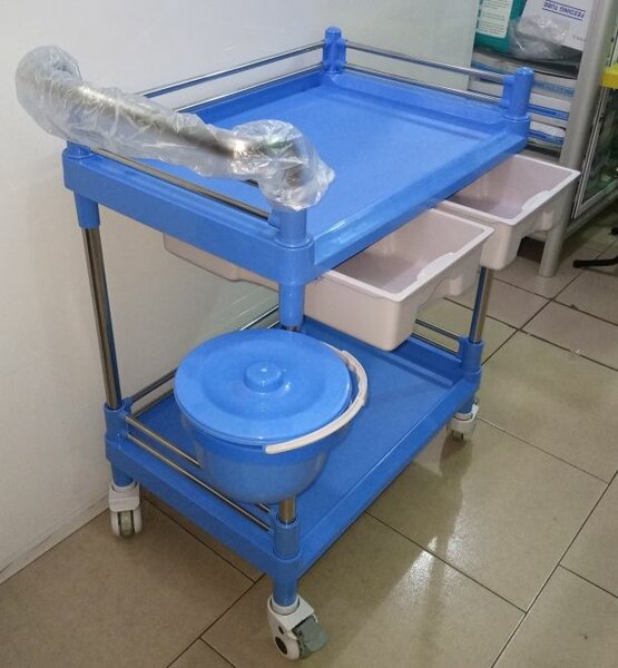 2 step trolley with drawer