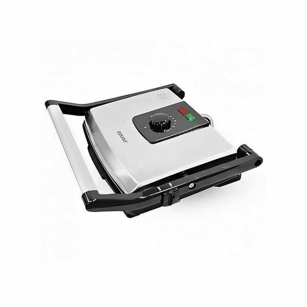 Grill électrique-Multifonctions-Professional-Inox&Noir-2000W