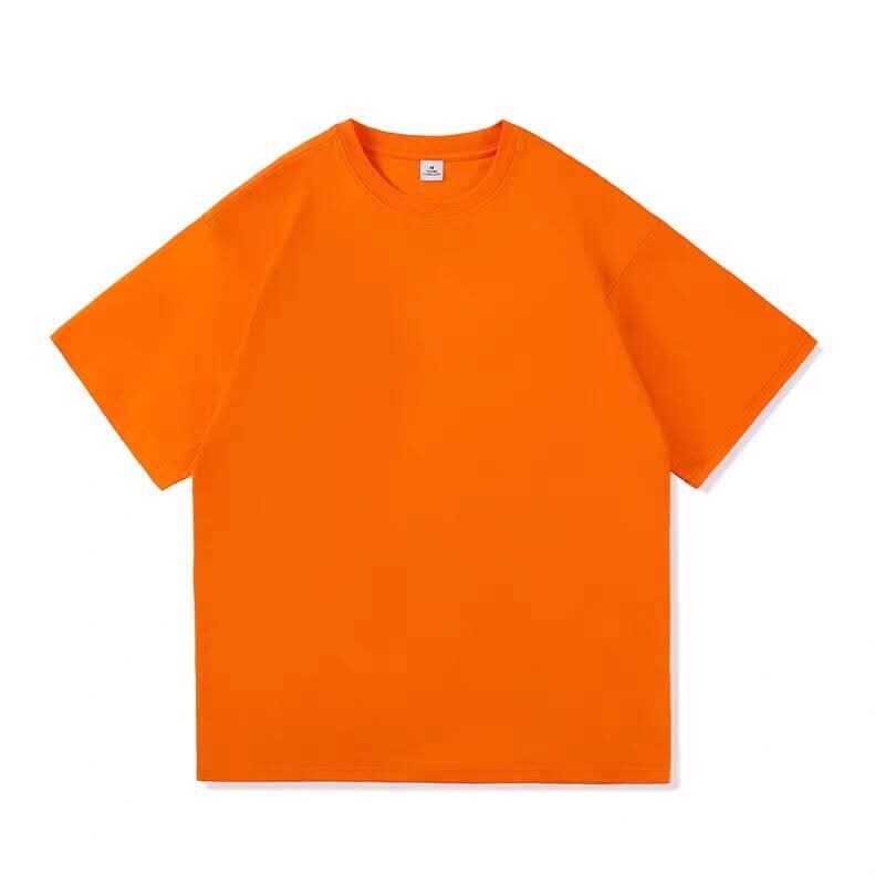 T-shirt orange unisexe