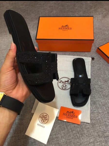 Hermes slippers