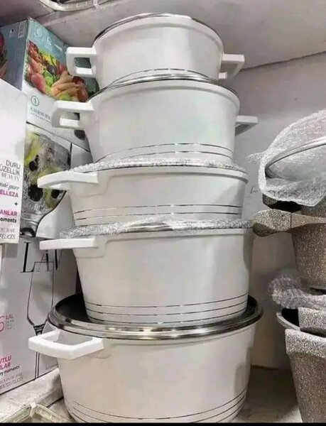 5 set Non-stick Die-cast cookware