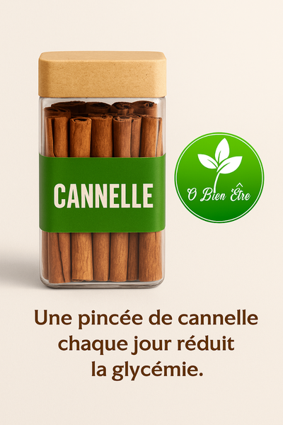 Cannelle en bâtons bio santé