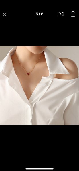 Цепочка с подвеской Сердце