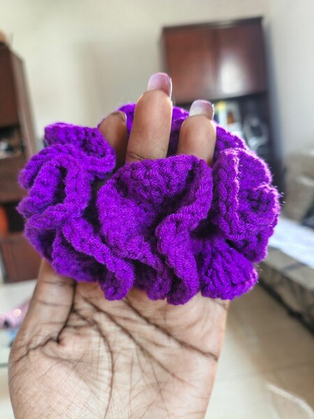 Élastiques cheveux crochet