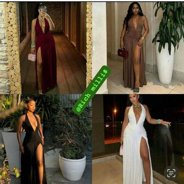 Robe Élegante Fendue