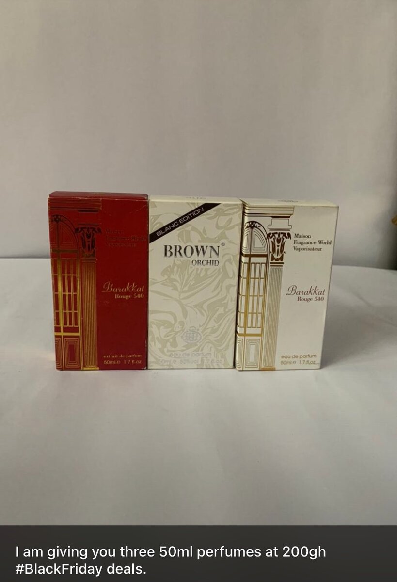 Fragrance World 50ml combo