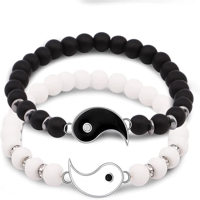 Yin-yang Couple/bond Bracelets