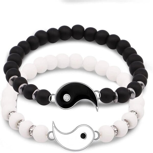 Yin-yang Couple/bond Bracelets