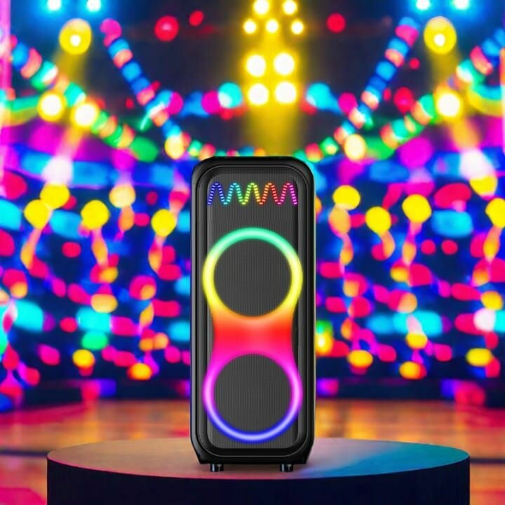 Enceinte Bluetooth LED 100W