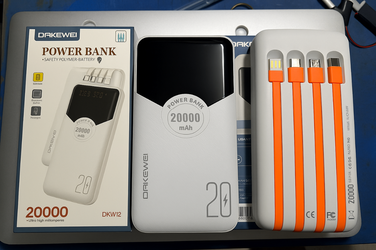 Power Bank DAKEWEI 20000mAh