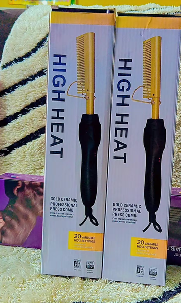 Peigne chauffant professionnel Geemy