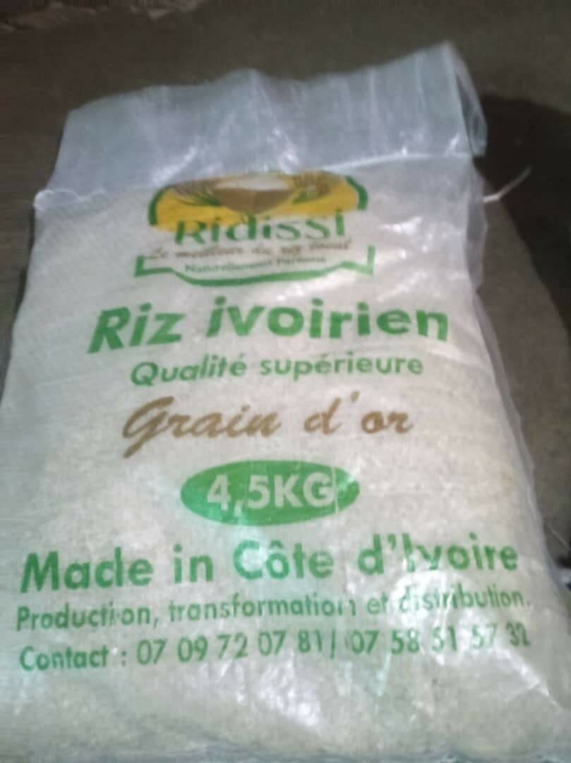 Riz Ivoirien 4,5KG - Qualité Supérieure