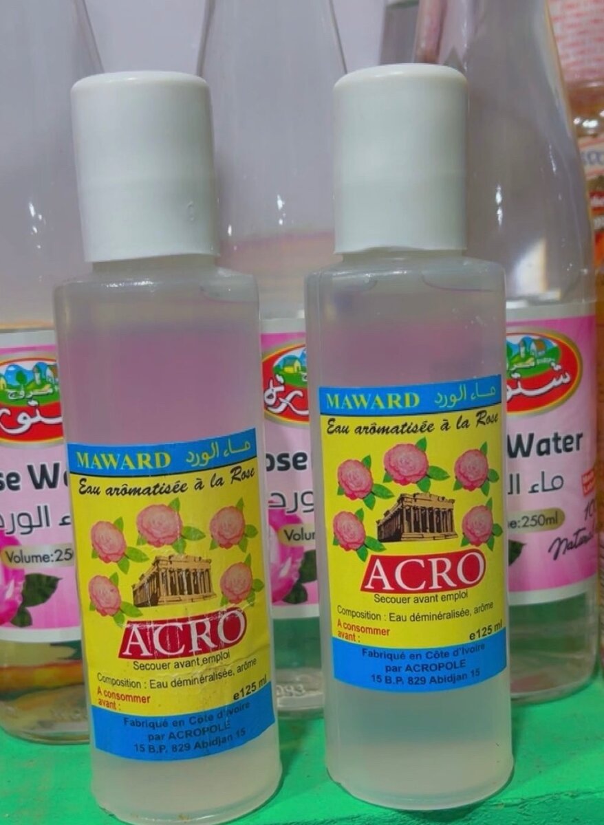 Eau aromatique de rose