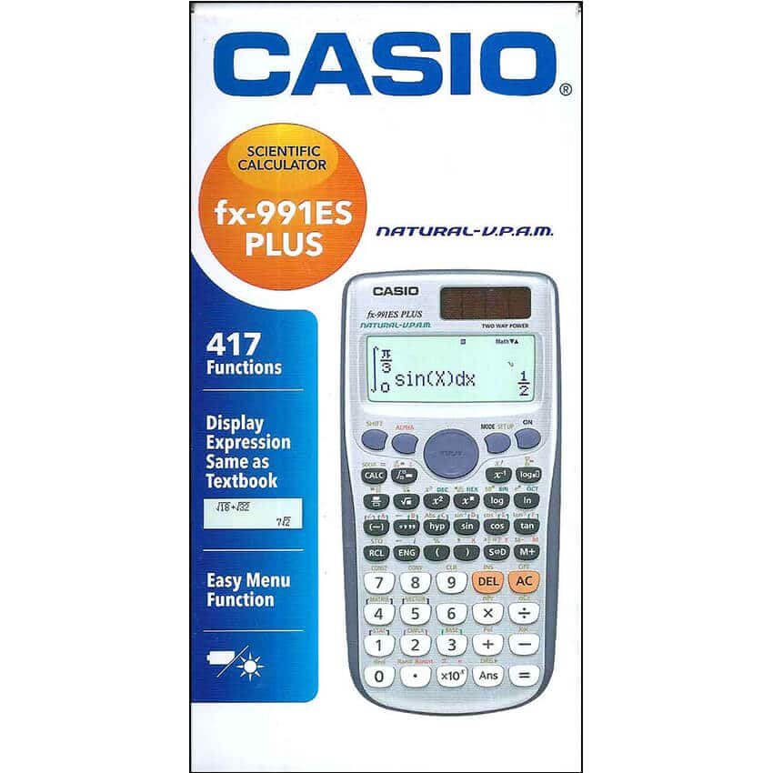 Calculatrice scientifique Casio fx-991ES Plus