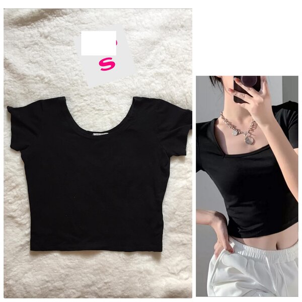 Salaula crop tops and tops