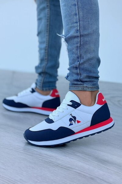 Baskets Homme Bleu Rouge