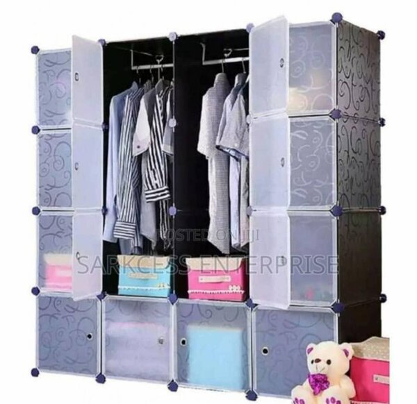 Cubic wardrobe