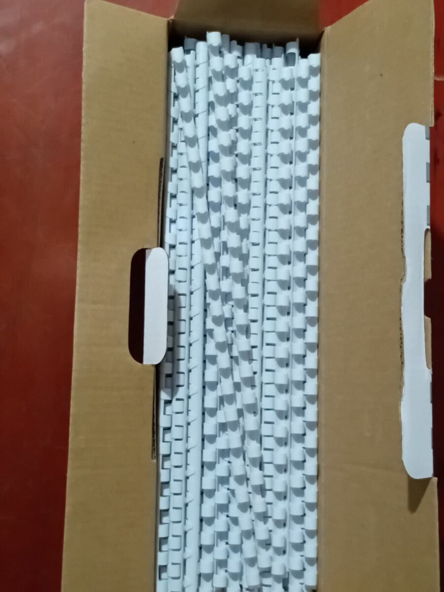 Reliure Spirale 6mm 100 pcs